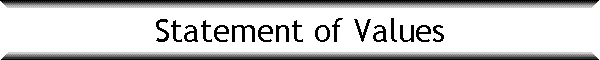 Statement of Values