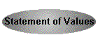 Statement of Values